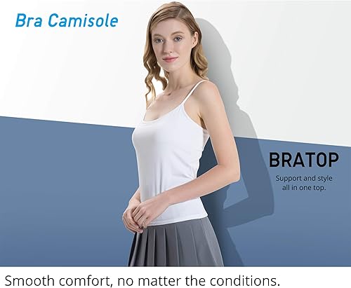 Miniatura 3 de Camisola para mujer con brasier acolchado integrado