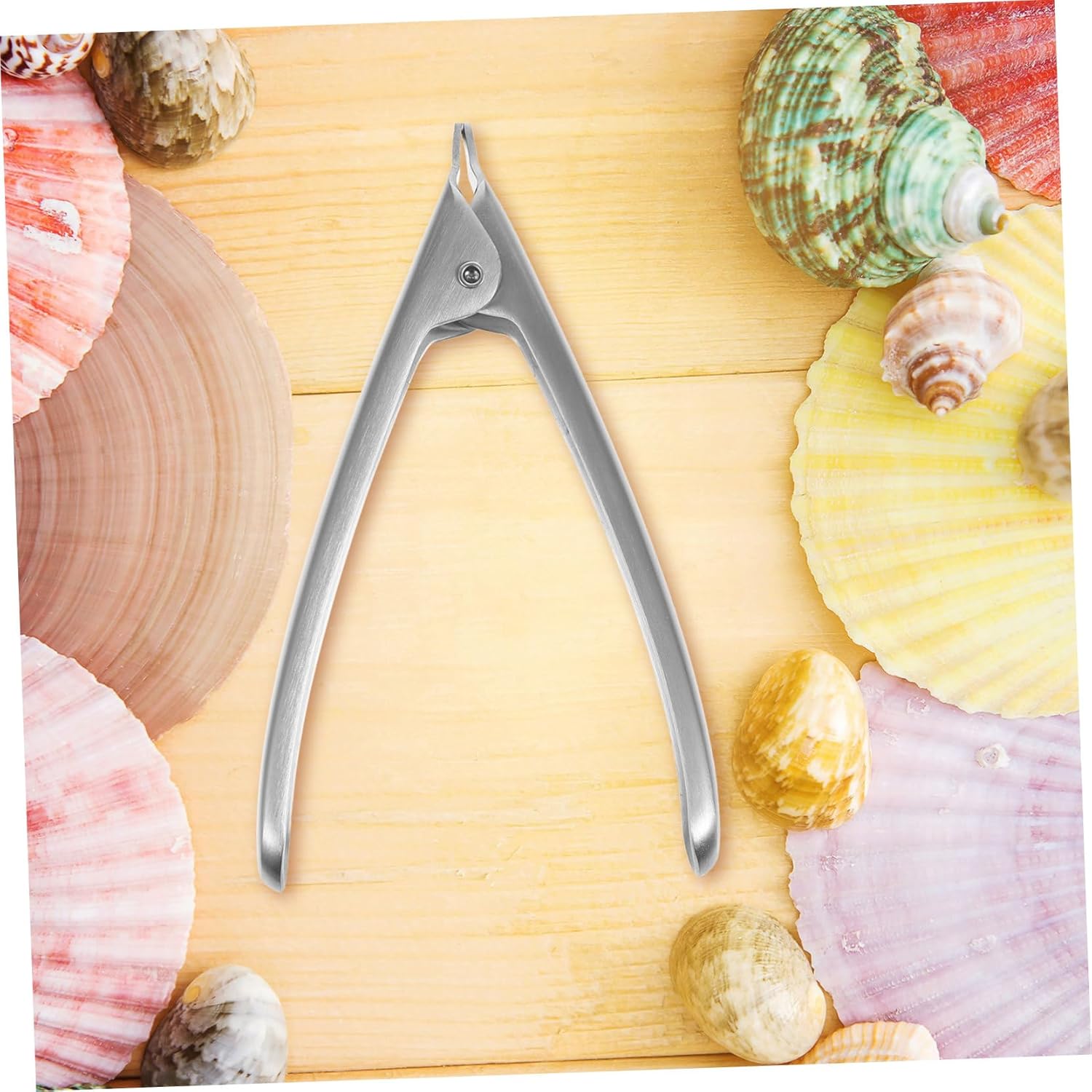 2pcs Stainless Steel Clam Opener Tool Rustproof Seafood Gadget for Easy Shellfish Opening for Home Restaurants and Buffets Clam and Oyster Shucker Kitchen Essential