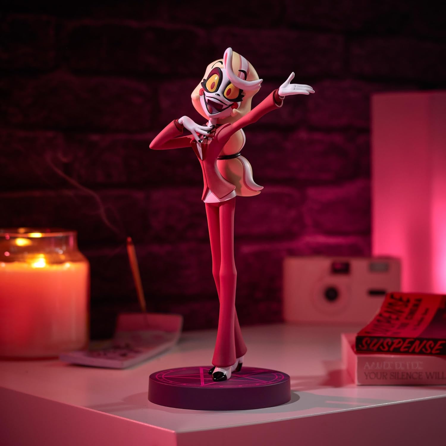 Numskull Hazbin Hotel Charlie Morningstar Statue – Official Collectible Figure with Gloss Finish – 23.7cm Display Piece