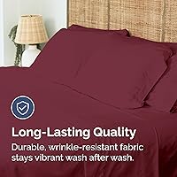 Vista 4 de Sábana encimera de bolsillo profundo, más suave que el algodón egipcio, 1 sábana encimera para colchón tamaño King