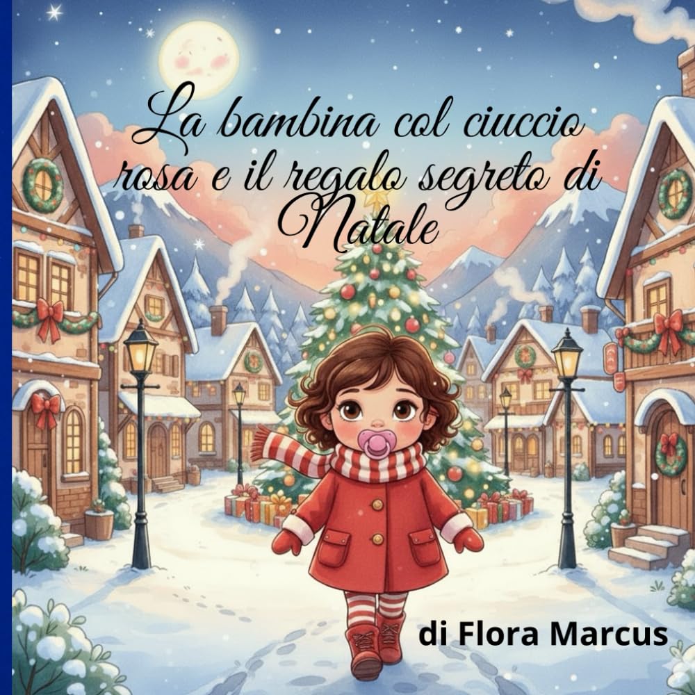 La bambina col ciuccio rosa e il regalo segreto di Natale: “Una storia natalizia illustrata sulla crescita, il coraggio e la magia dei regali segreti”
