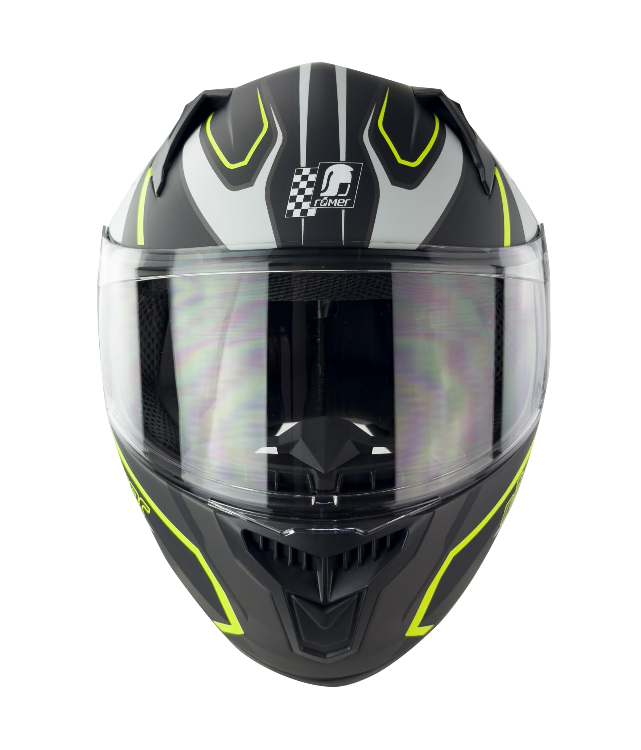 Römer RR2024 Integralhelm Motorradhelm – neon gelb – Größe XS–XXL