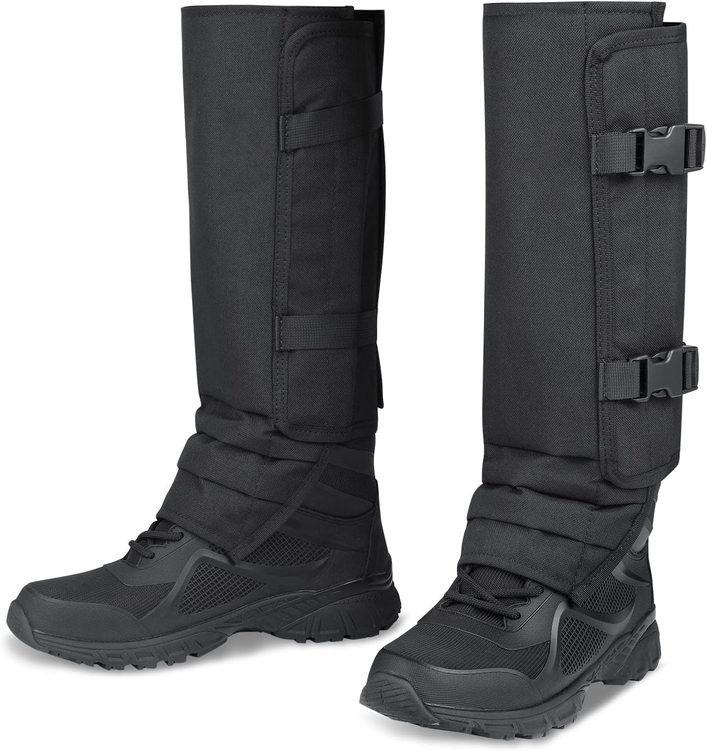 新品 QOGIR 狩猟用スネークゲートル スネークガード 黒 ブラック 男女共用 Amazon | QOGIR 狩猟用スネークゲートル：耐久性のあるスネーク