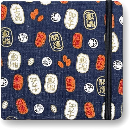 Miniatura 43 de Mifuner Square 5x5 Bleedproof Marker Paper Pad, 110 gsm Alcohol Ink Bristol Paper Sketchbook, Handmade Journal Hardbound 88 Sheets (176 Pages)