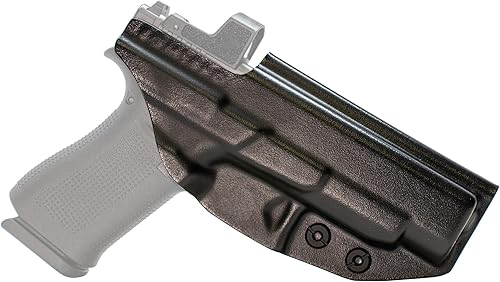 Miniatura 7 de CYA Supply Co. Base Optics Ready (tierra oscura plana) dentro de la funda de cintura IWB Veteran Owned Company Fits