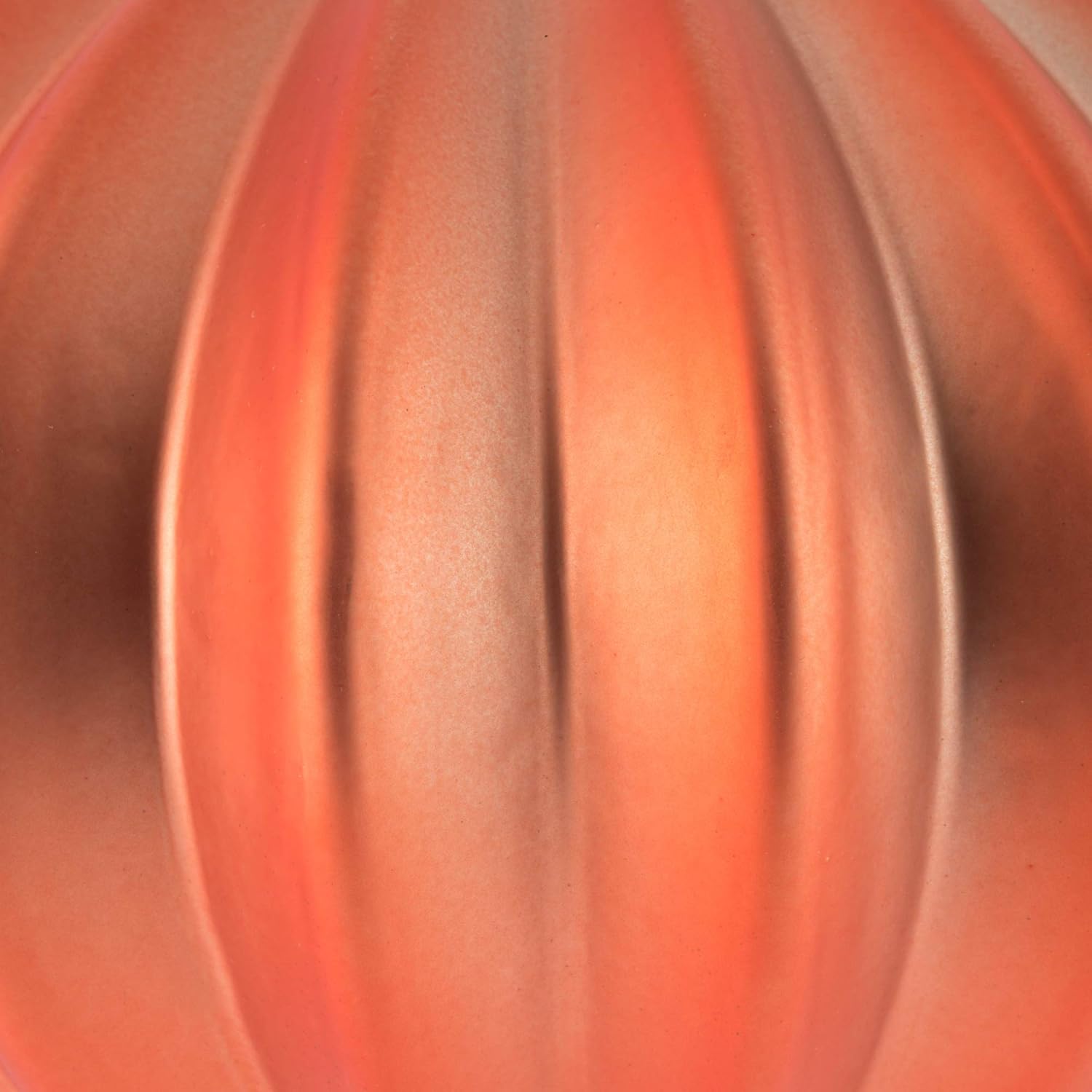 Vickerman 5.7" x 5.5" Coral Matte Onion Christmas Ornament, UV Treated, Set of 3