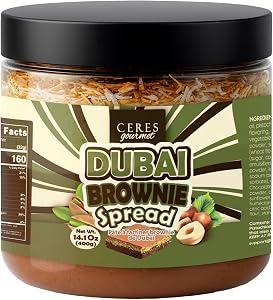 Dubai Chocolate Pistachio Brownie Cake – 14.1 oz | Rich, Moist Dessert with Premium Pistachios | Handmade Luxury Gift Treat