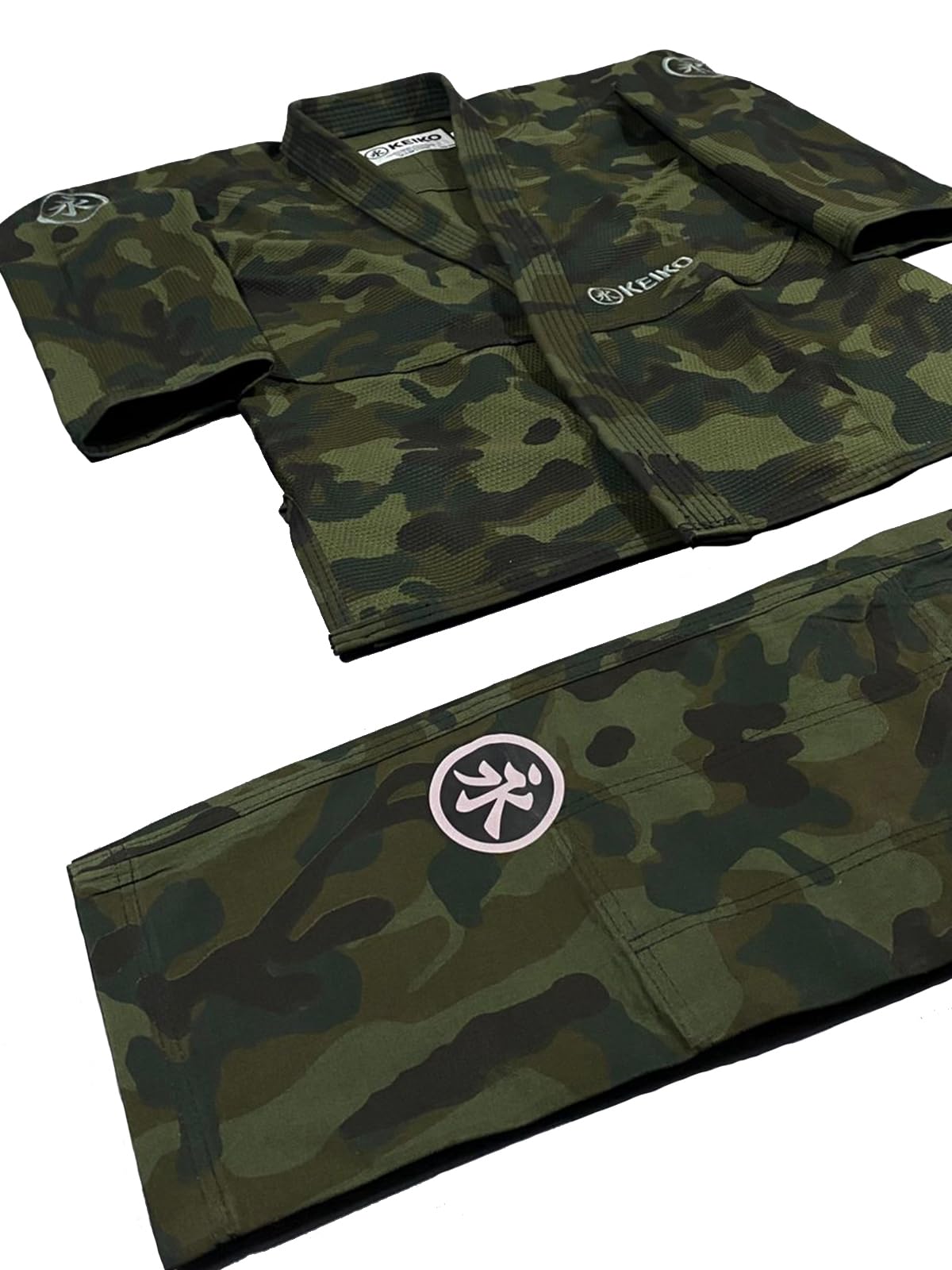 Kimono Jiu Jitsu Camuflado Keiko Sports Unissex A2 Multicolorido