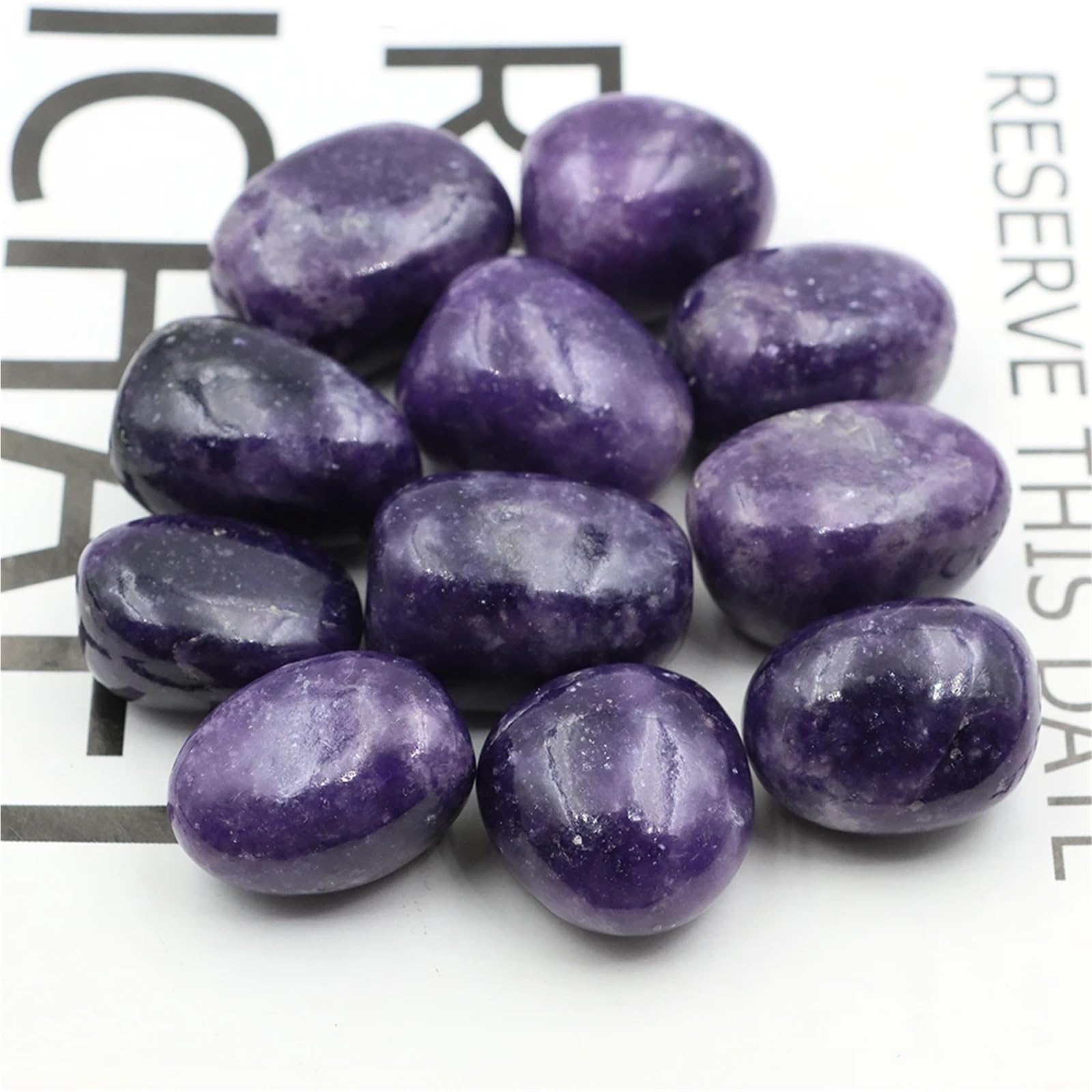 Pietre da Giardino Cristalli di Pietra levigata, minerali, Gemme, Decorazioni for la casa, Giardino, Acquario(Style 23,500g)