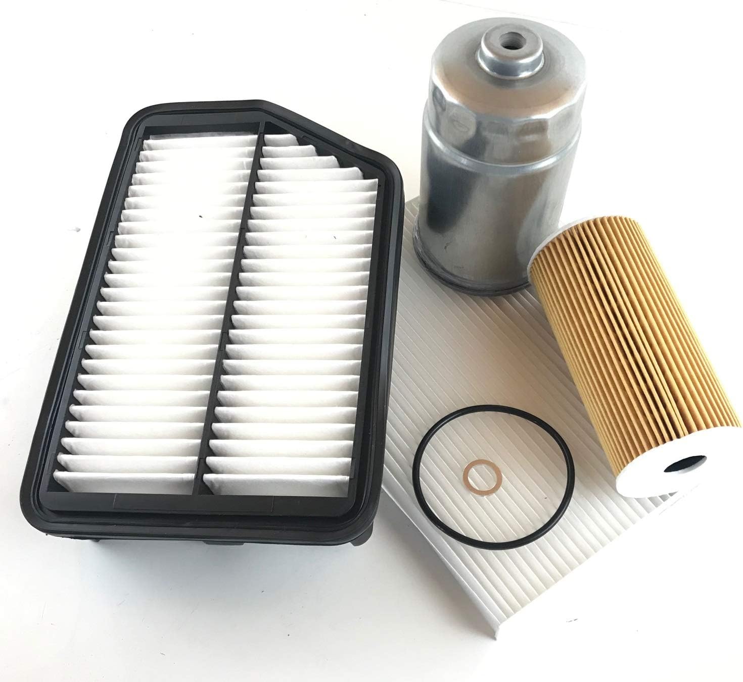 Filter set, oil filter, air filter, cabin filter, fuel filter, IX35 Sportage 2.0 CRDi