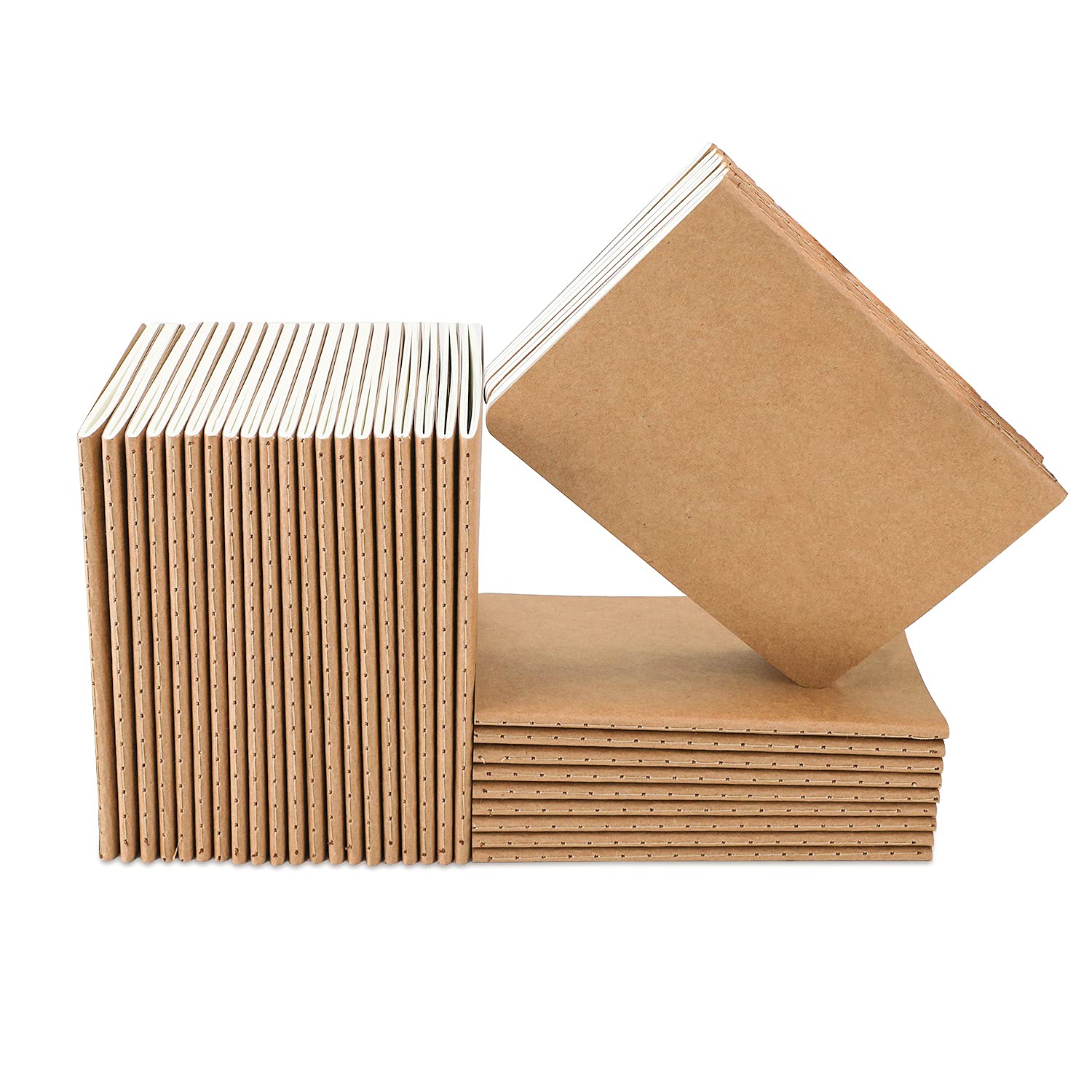 Eusoar - Cuaderno de bolsillo, tamaño A6, paquete de 36 cuadernos de 3.9 x 5.1 pulgadas, tapa suave, cuaderno de notas, cuaderno de viaje, cuaderno de bocetos, cuaderno de bocetos para estudiantes,