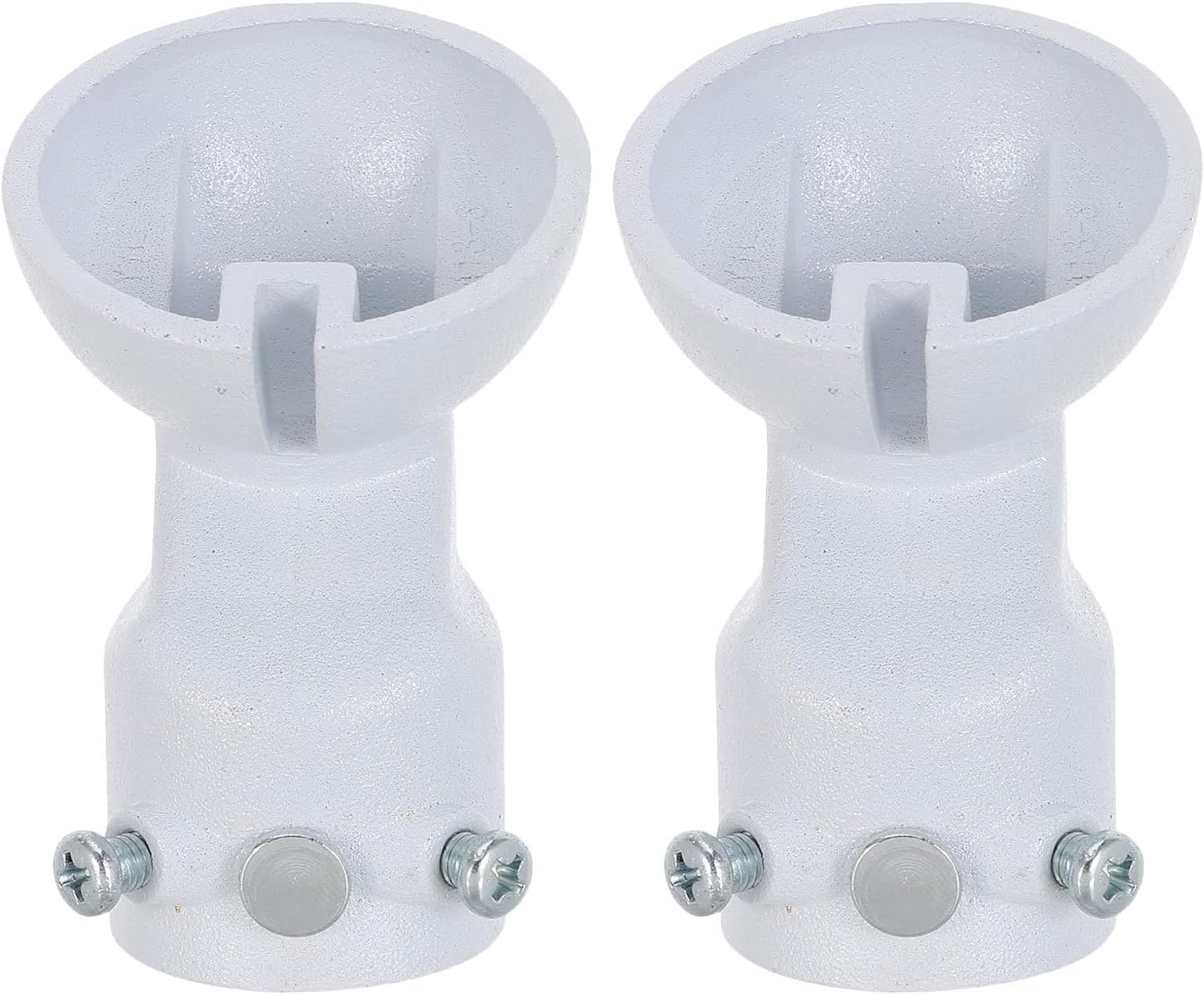 ULTECHNOVO Sloped Ceiling Fan Mount Adapter to 45° 2pcs Steel Material with Wide Compatibility and Stable Design White Finish for Vaulted and Angled Ceilings for Villas