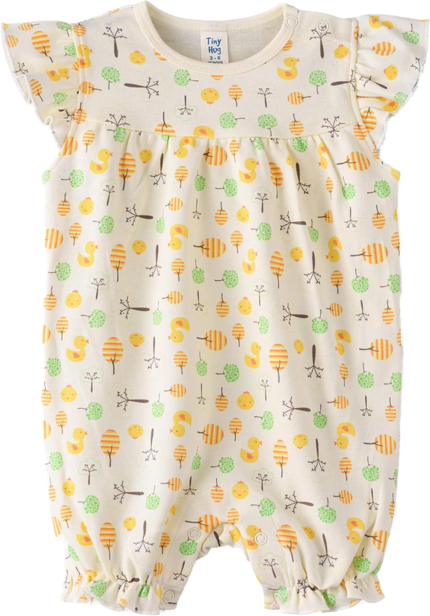 Tiny HugBaby Girls Romper