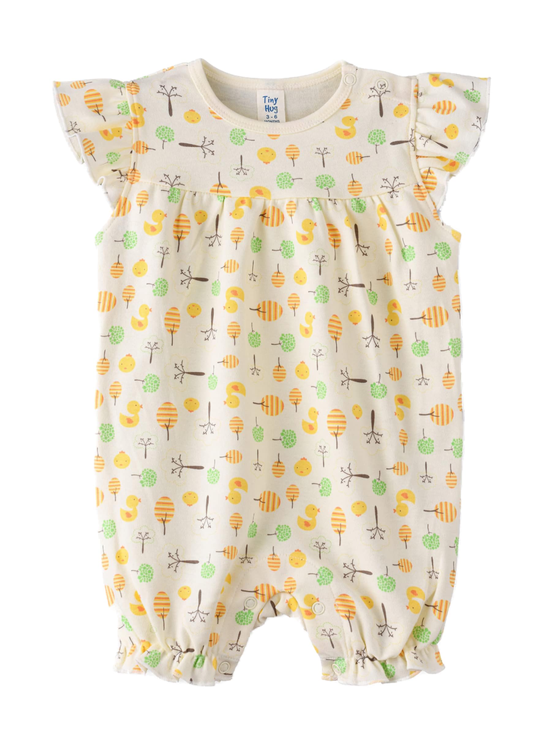 Tiny HugBaby Girls Romper