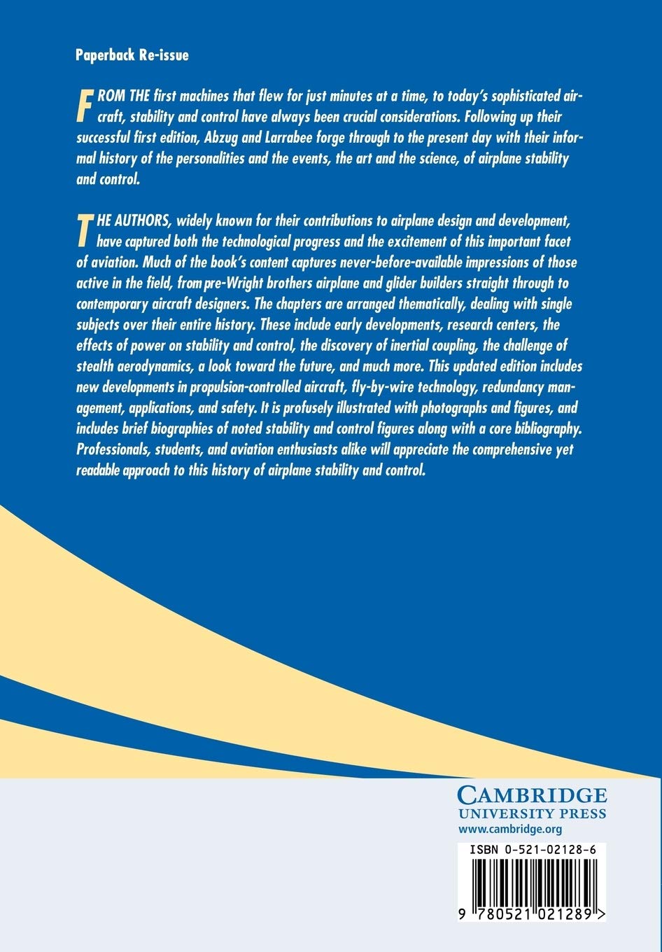 Airplane Stability and Control 2ed: A History of the Technologies that Made Aviation Possible