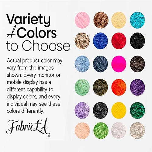 Miniatura 3 de FabricLA - Tela de piel sintética peluda, para manualidades, pasatiempos, disfraces, decoración