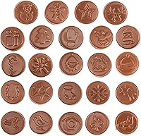 Vista 4 de Galerie Bluey - Calendario de Adviento con cuenta regresiva para Navidad 2025, 24 días con chocolate, 1.76 onzas