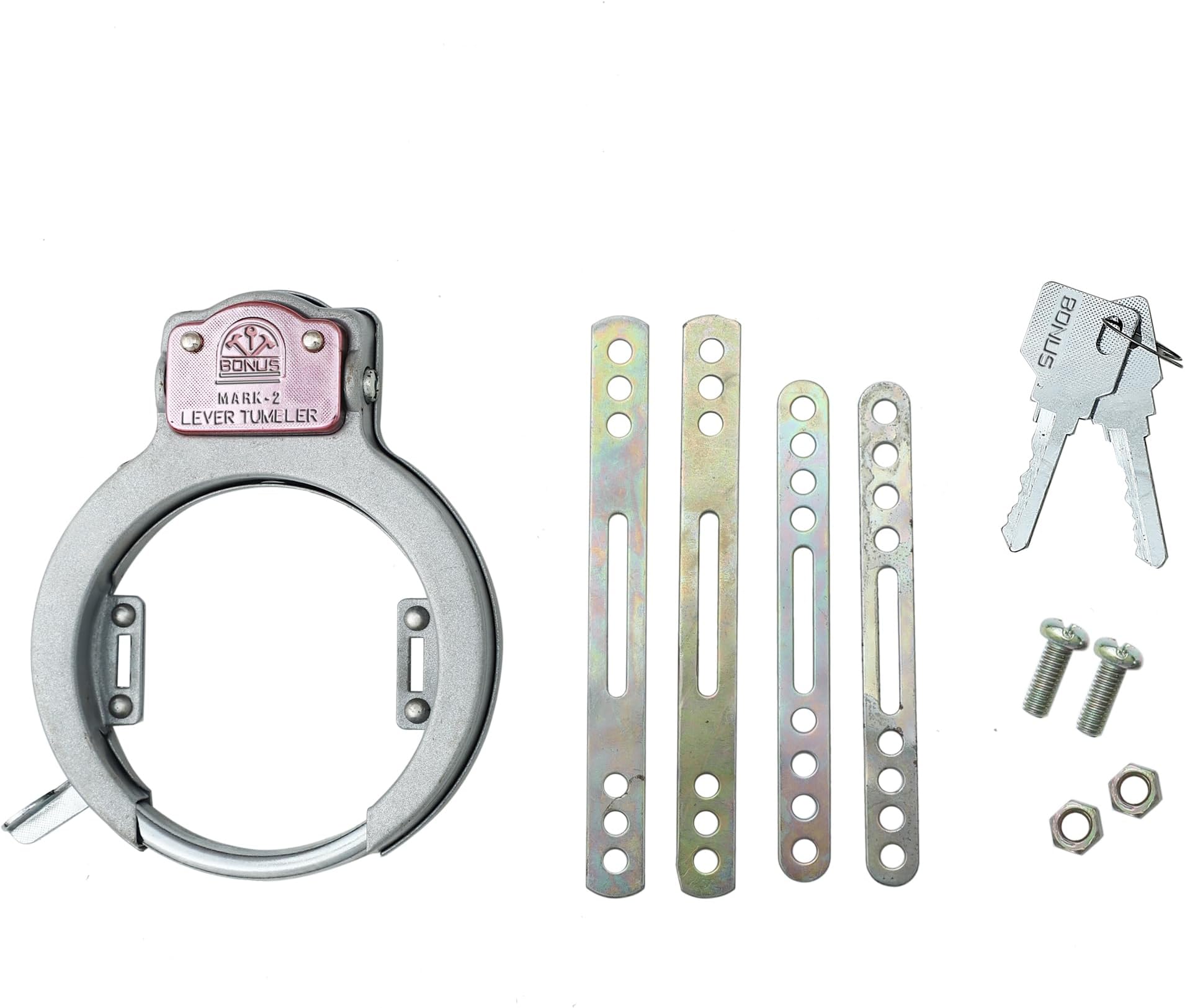 Bonus Mark 2 (Side Key) Cycle Lock Chrome Plated