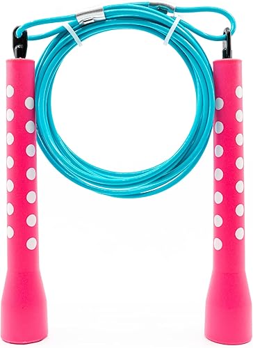 Miniatura 42 de Double Under Wonder Cuerda de saltar, cuerda de velocidad sin enredos, cuerda de velocidad ajustable para hombres, mujeres, entrenamiento de fitness