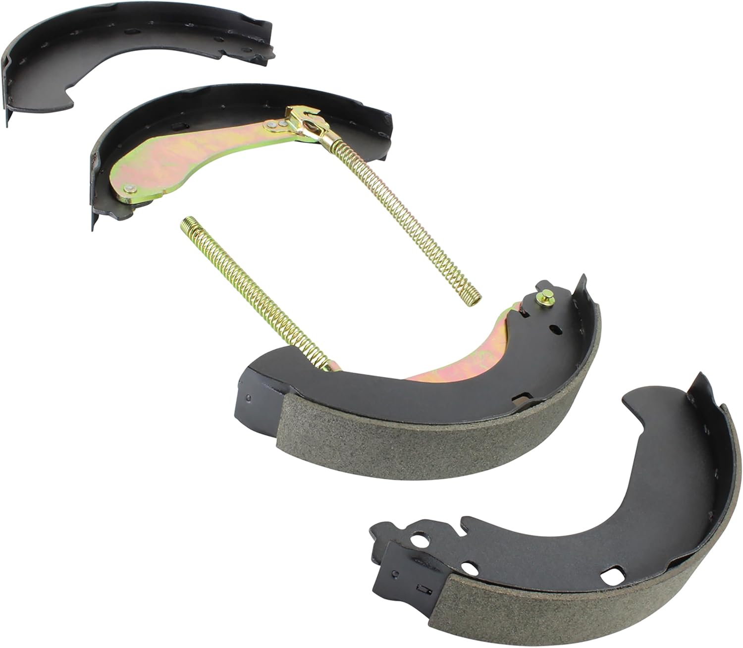 QUALITY-BUILT Rear Brake Shoes, FS815, Compatible with 2004-2008 Chevrolet/GMC/Isuzu (Canyon,Colorado,i-280,i-290,i-350,i-370)