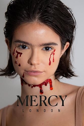 Miniatura 6 de Joyas de vampiro para la cara. Mercy London, gemas para la cara, todo en uno, para pegar en el disfraz del festival.