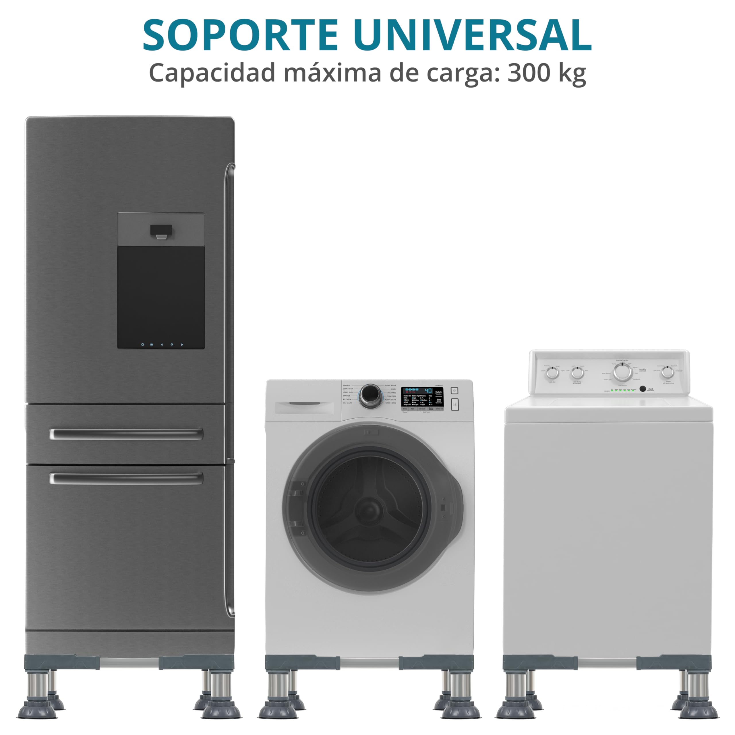 Winter Shore Base Lavadora y Otros Electrodomésticos, Soporte Universal