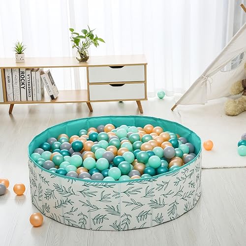 Miniatura 6 de Piscina de pelotas para niños de 40 pulgadas plegable de doble capa Oxford con bolsa de almacenamiento para juegos (bolas no incluidas), regalos