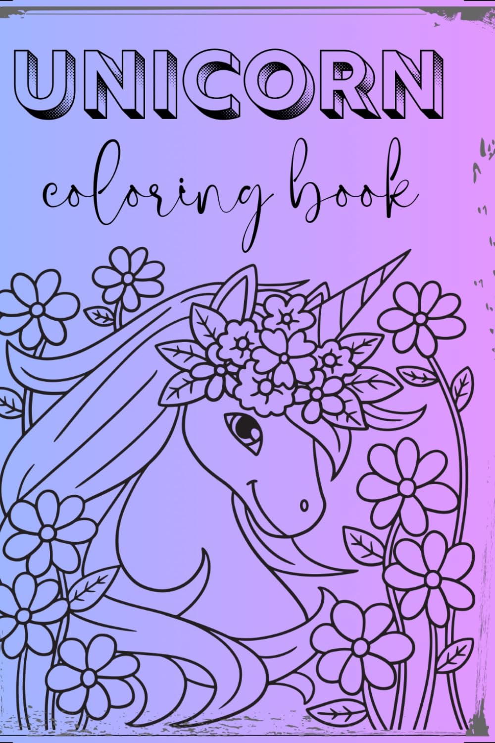 Children’s Unicorn Coloring Book