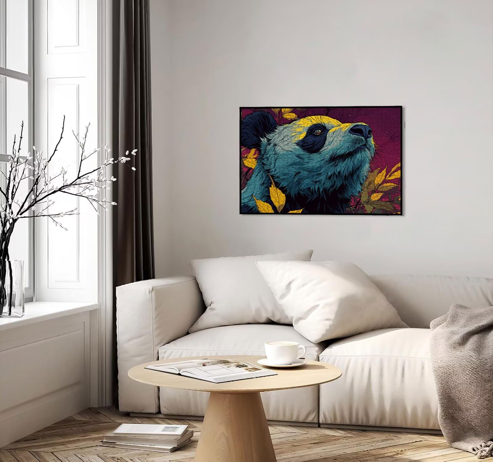 Puzzle dla dorosłych 1000, Panda Is Cute 1000-elementowe puzzle dla dorosłych, klasyczne gry edukacyjne, gry i zajęcia rodzinne, do dekoracji ścian domu, świetny pomysł na prezent R0KH-905