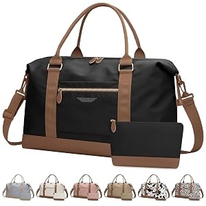 Travel Duffle Bag for Women Weekender Bags Hospital Bag for Labor Delivery Lightweight Tote Duffel Overnight Bag with