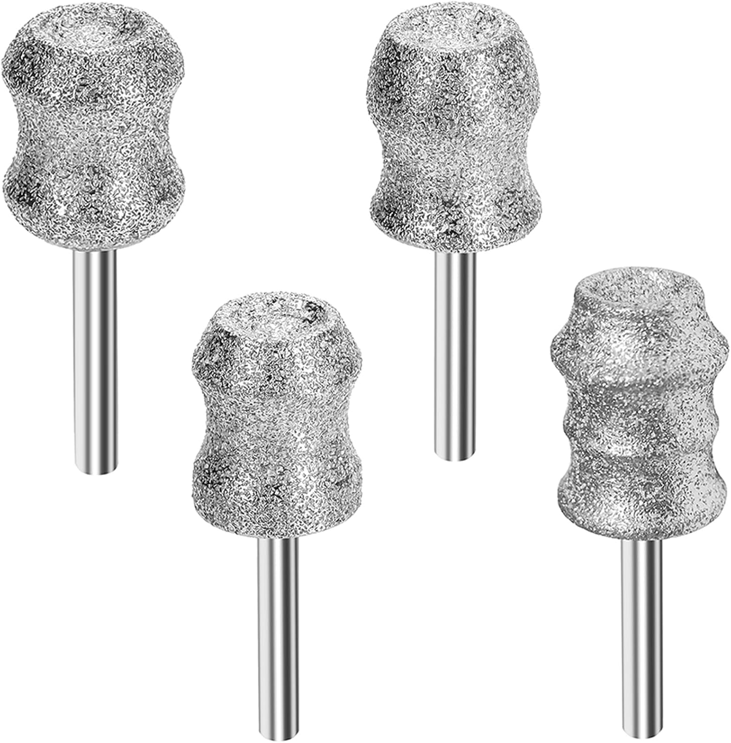 for Dremel – Dog Nail Grinder Attachment – Pet Nail Trimmer Bits Won’t Pull Hair or Get Hot for Large Medium Small Dogs Pack of 4