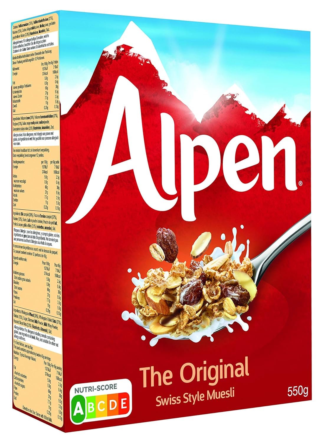 See full amazon price history chart for Alpen The Original Swiss Style Muesli 550 g (Naturally Wholesome Muesli) Alpen The Original Swiss Style Muesli 550 g (Naturally Wholesome Muesli) (B0DCZNK15F) Amazon Price History, Amazon Price Tracker
