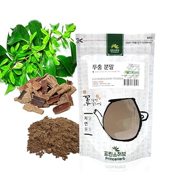 [Medicinal Korean Herbal Powder] 100% Natural Eucommia Bark Powder/Duzhong/ 16 oz