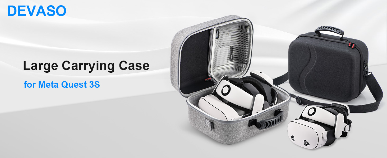 Amazon.com: Large Carrying Case for Meta Quest 3/Quest 3S
