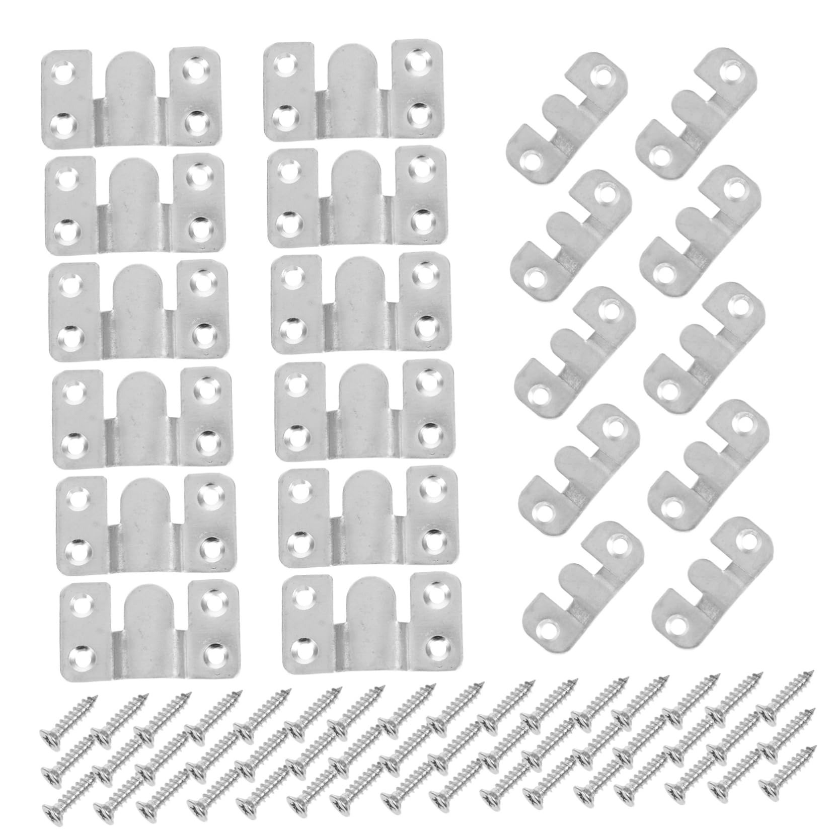 Fixation acier inoxydable contre les cadres penchés avec vis pour accrocher