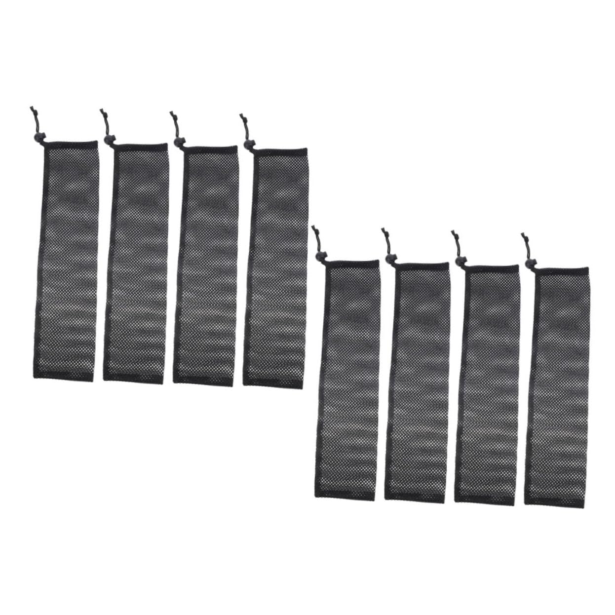 Holibanna 8Pcs Bird Feeding Bags Durable Mesh Drawstring Feeder Net for Goldfinch Wild Birds Tear Resistant Hanging Garden Easy to Clean