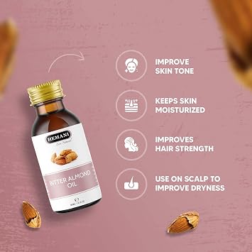 Hemani Bitter Almond Oil 30ml by Hemani