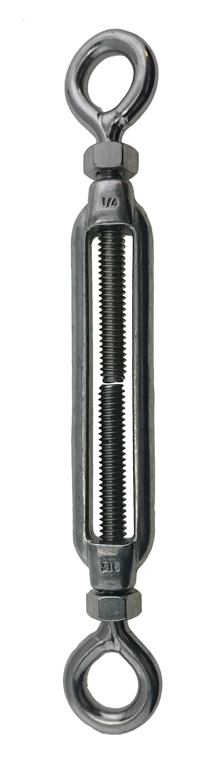 Tendeur à œil et œillet M6 câble inox 316 ridoir 6 mm pour voile d'ombrage