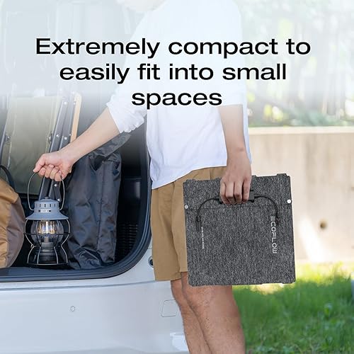 Vista 35 de EF ECOFLOW Generador solar RIVER 3 con panel solar de 45 W, estación de energía portátil de 245 Wh, batería LiFePO4 de 300 W hasta 600 W de salida