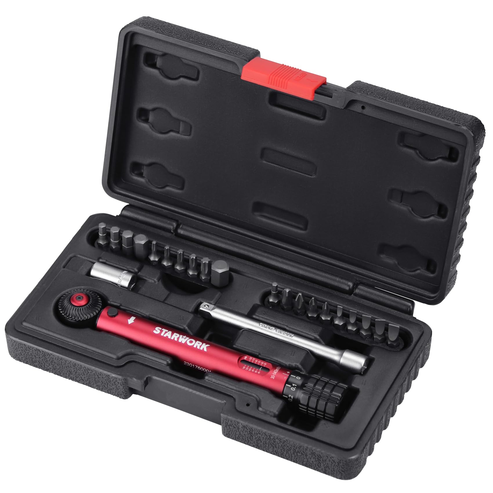 Amazon.co.jp: STARWORK TRUE MECHANIC™ 23ピース 72T 1/4インチ