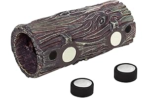 Nature's Hollow: Magnetic Reptile Hide Cave with Strong Magnetic Reptile Climbing Toy