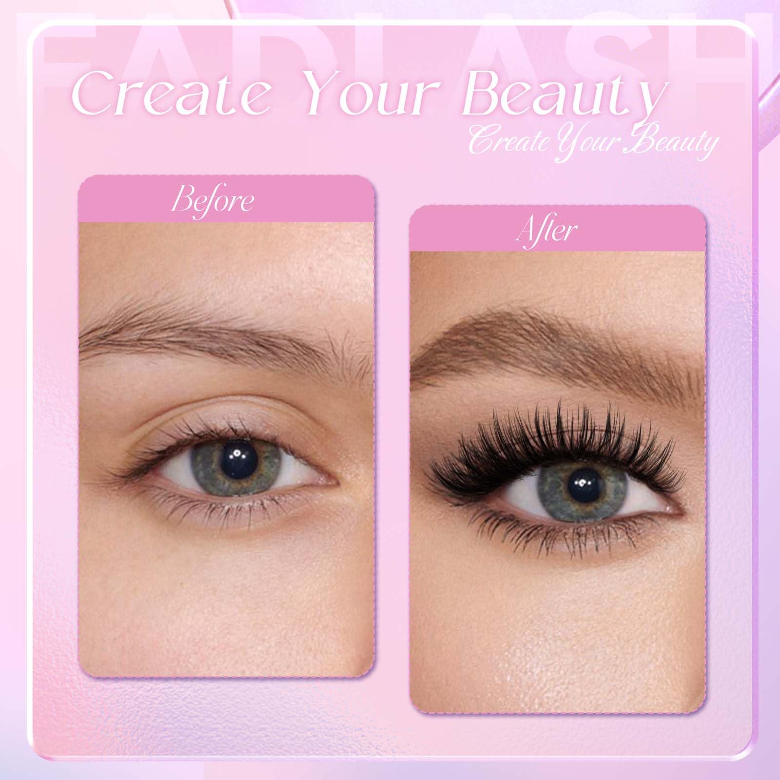 Volumen Ruso 10D 0.07mm C Curl 15mm Prefabricados Extensiones de Pestañas Volume Lashes Extension Ruso Pestañas — view 166
