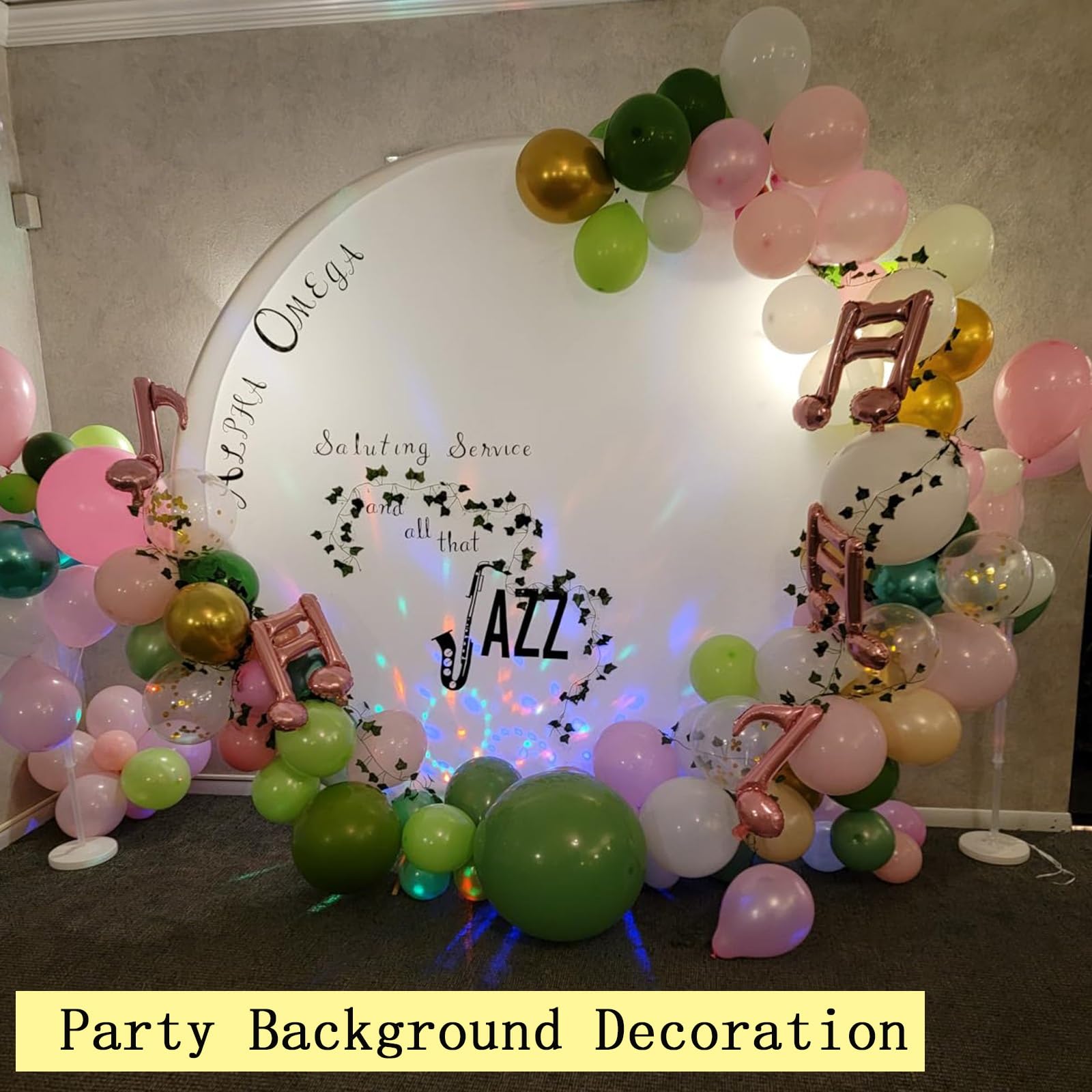 Arco De Globos Redondo Arco De Boda, Guirnalda De Globos Redondo, Soporte De Arco De Globo De Metal, Redondo para Fiesta Cumpleaños, Decoraciones para Bodas Y Eventos(White,1m)