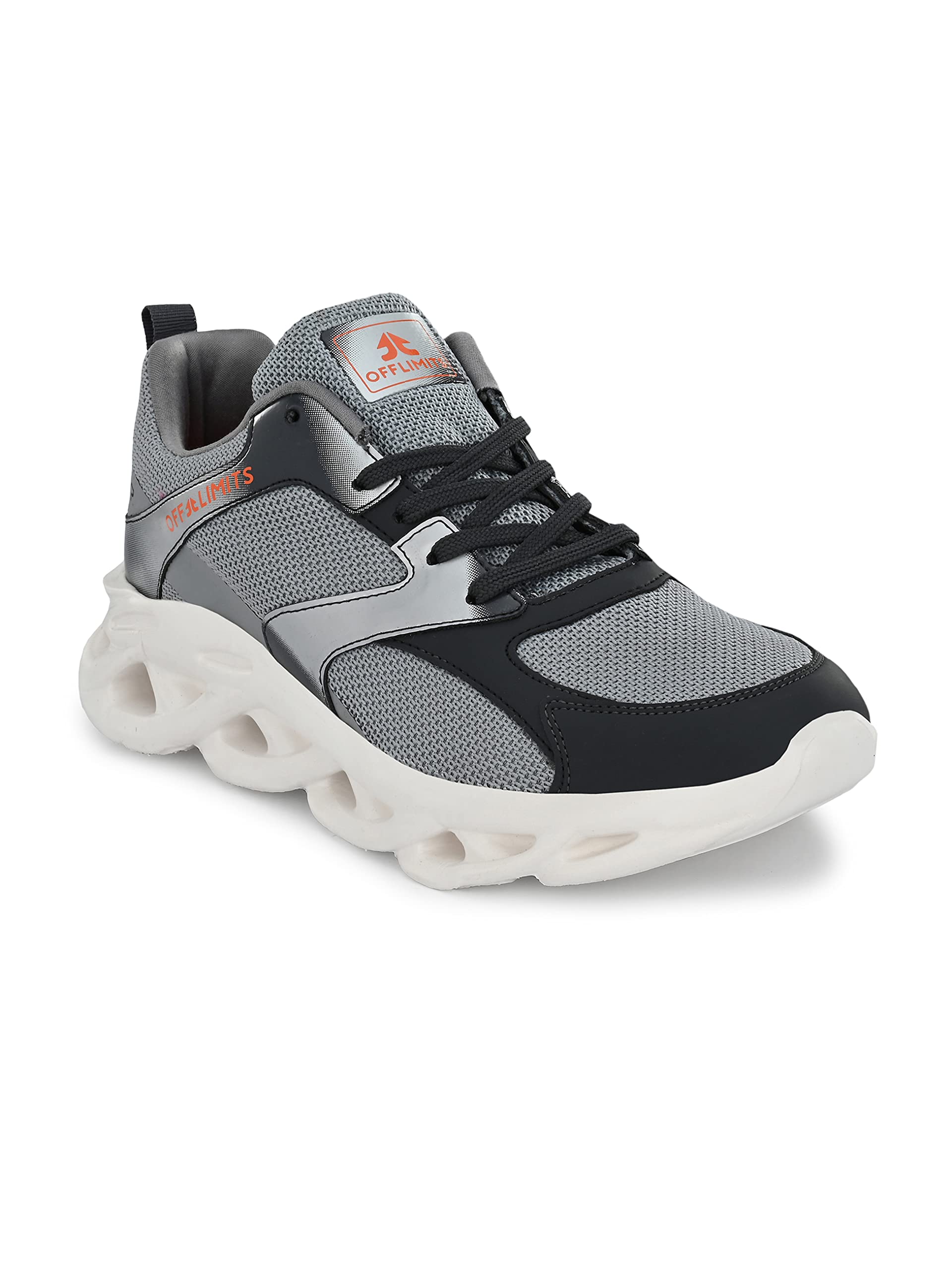 OFF LIMITS Mens Fire Fox Grey/Silver Running Shoes - 9 UK (B093SRRVPC) Amazon Price History, Amazon Price Tracker