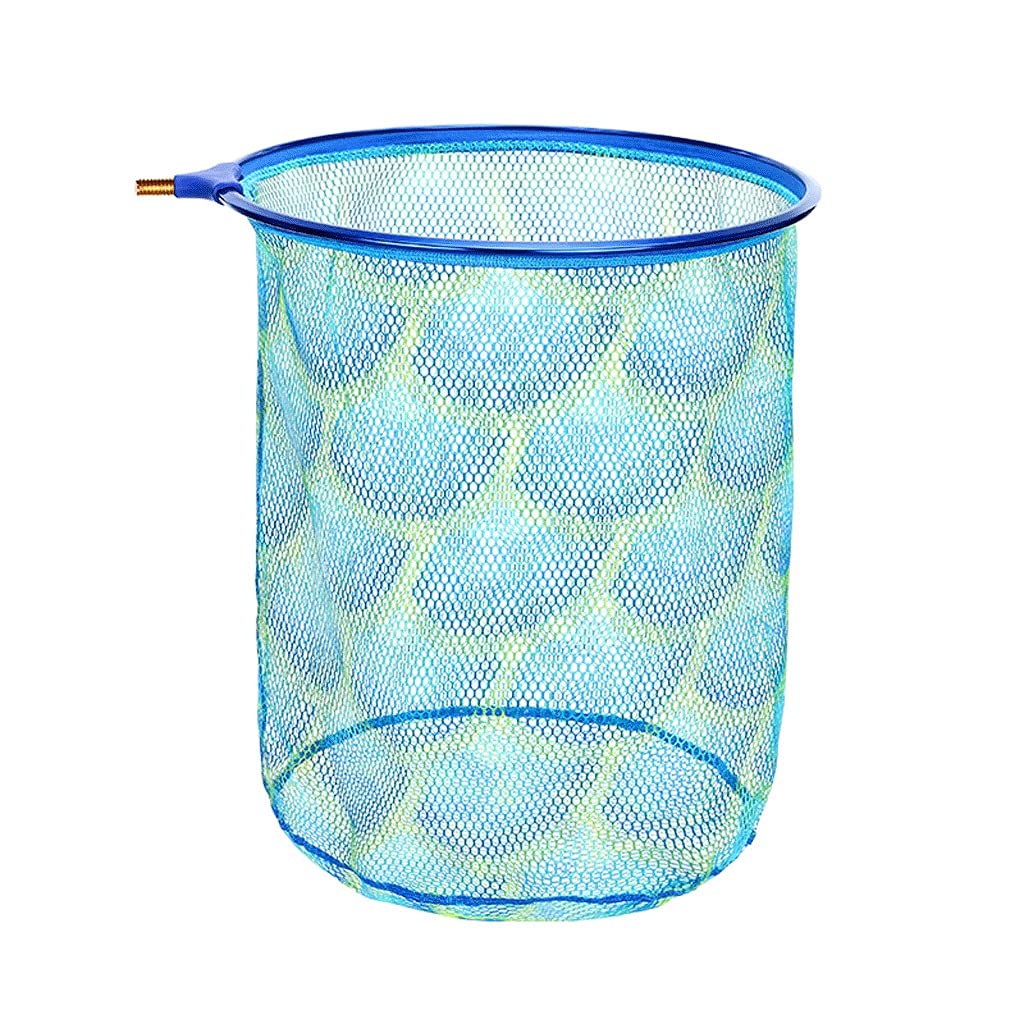 Rete da pesca Landing Net Telescopica Rete da Pesca In Lega di Alluminio-Magnesio Pieghevole Dip Net Head per 35X35X45CM 45x45X70CM rete da pesce