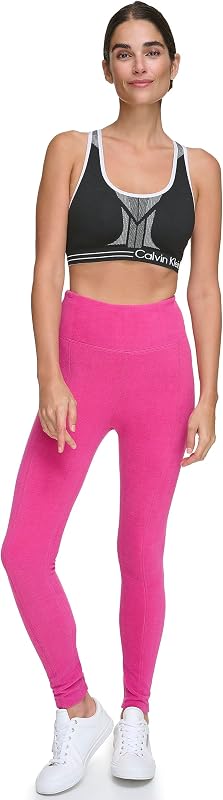 Leggings de invierno de forro polar cálido de talle alto para mujer