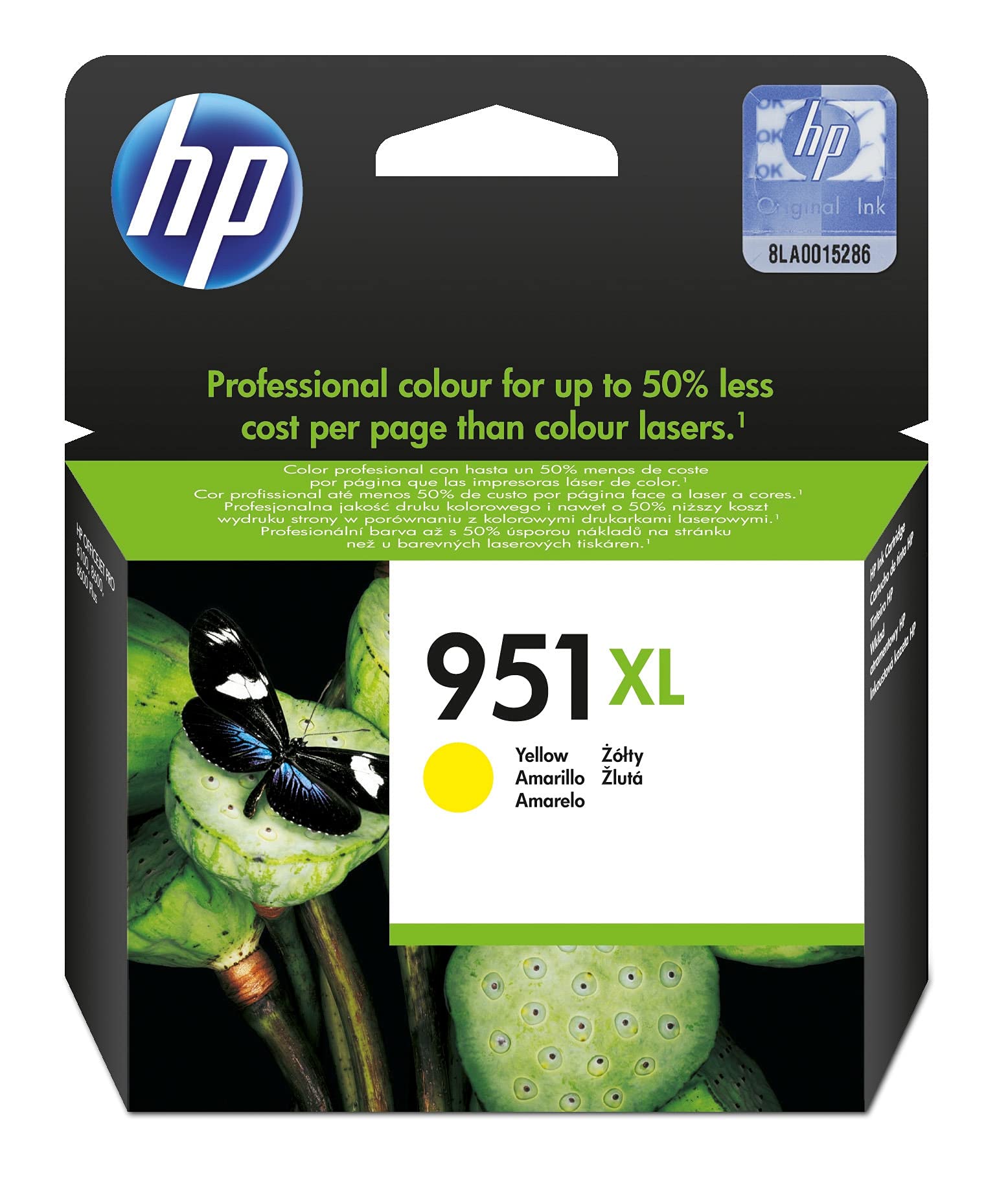 Cartouche d'encre HP CN048AE jaune pour éliminer les bavures d'impression - 8