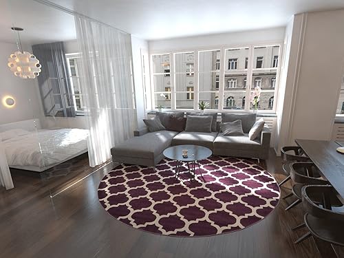 Vista 474 de Unique Loom Trellis Collection - Alfombra estilo marroquí de enrejado gris oscuro (8' 0 pies x 11' 0 pies)