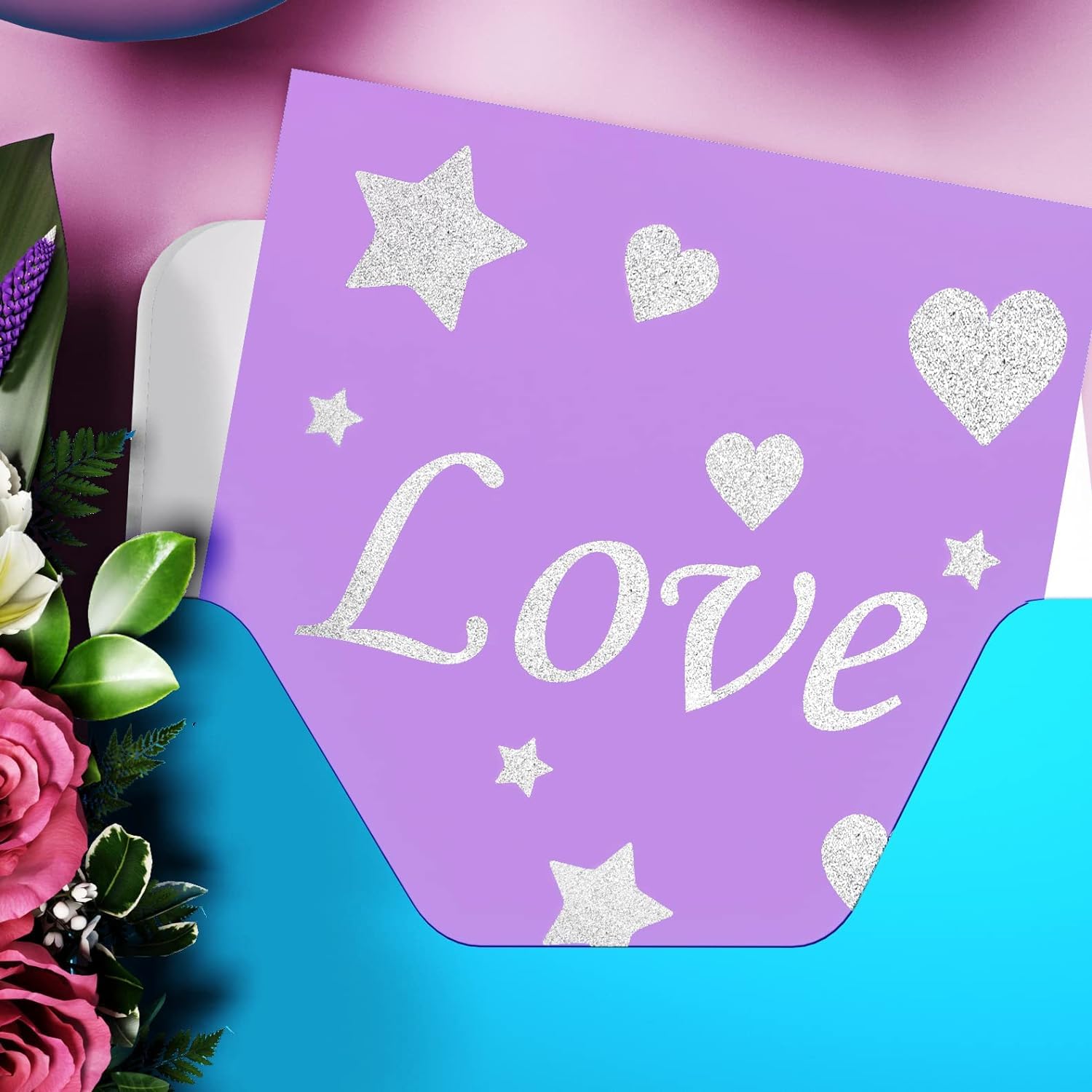 FunStick 10CM×6M Carta da Parati Adesiva Muro Argento Glitter Adesivi per Decorazioni Matrimonio Cartoncino Argento Brillantinato Carta Adesiva Glitterata Argento Impermeabile per Cassettiera Camera