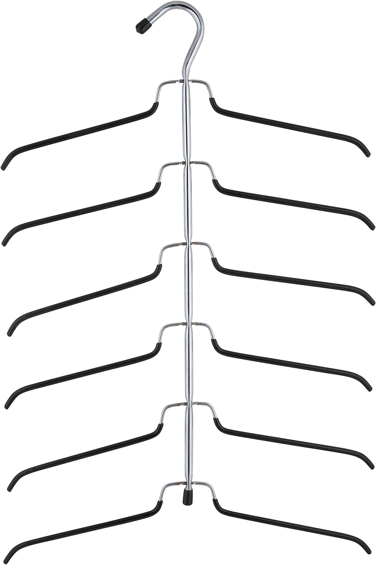 Organize It All 6 Tier Blouse Tree Hanger, Chrome